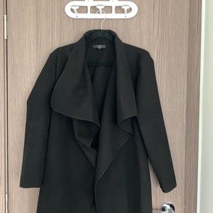 Misguided black Duster coat. Perfect for fall and winter. Size 4